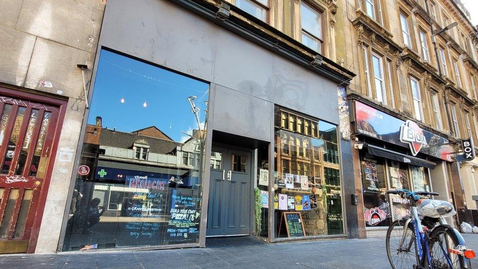 Broadcast is located on Sauchiehall Street in Glasgow