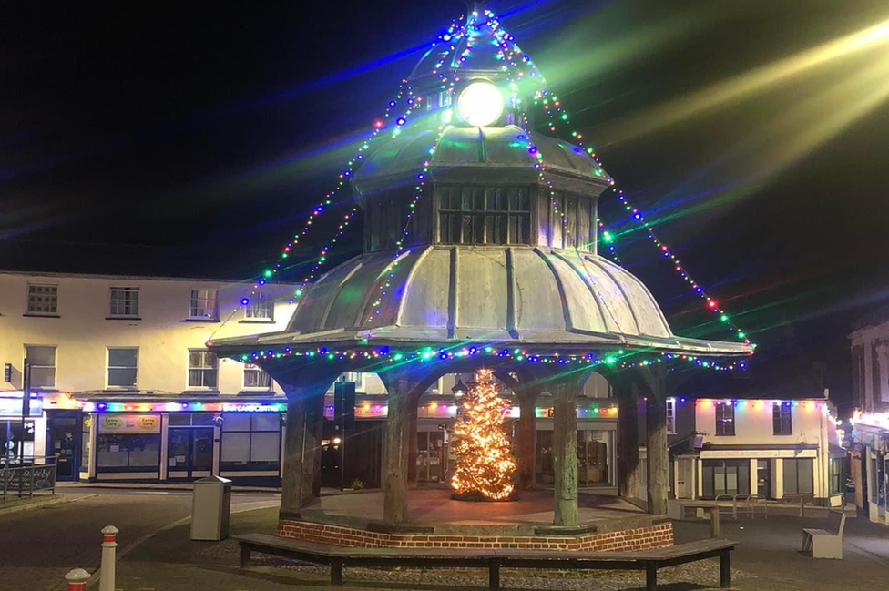 North Walsham Christmas tree