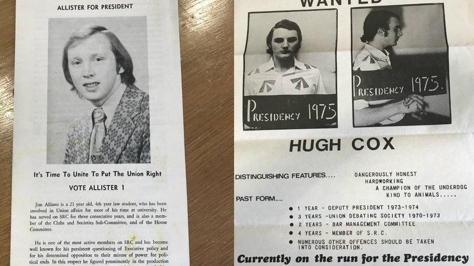 Jim Allister and Hugh Cox