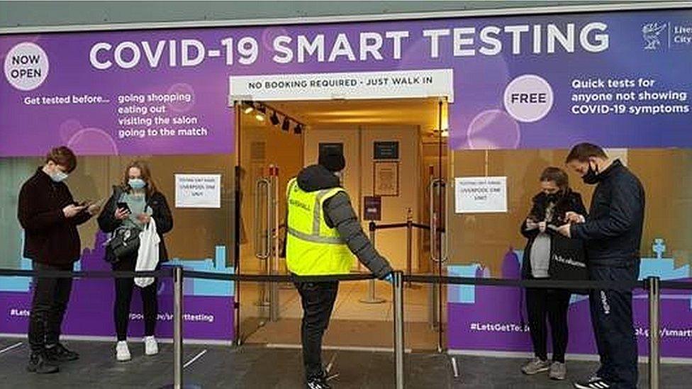 Liverpool smart testing site