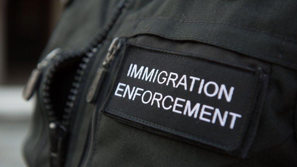 Immigration enforcement officer