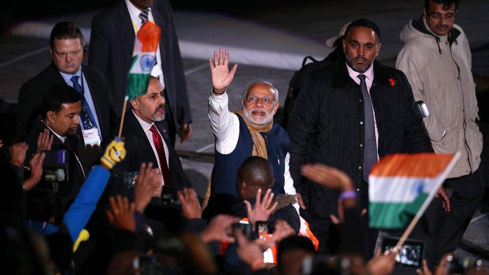 Narendra Modi at Wembley Stadium