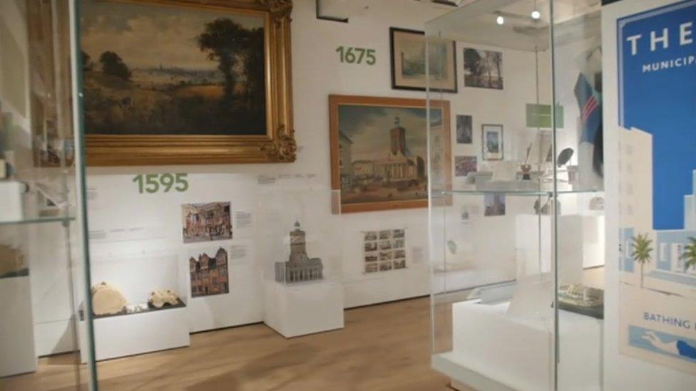 Northampton museum exhibit