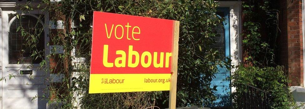 Labour sign