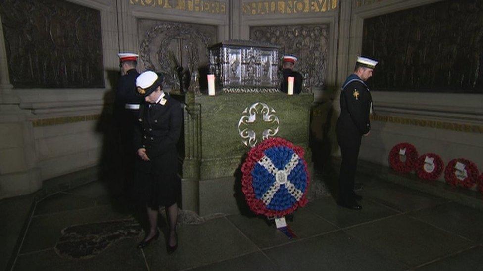 Vigil in Edinburgh