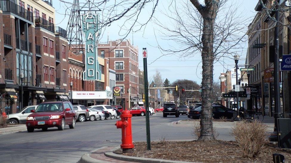 Downtown Fargo, North Dakota