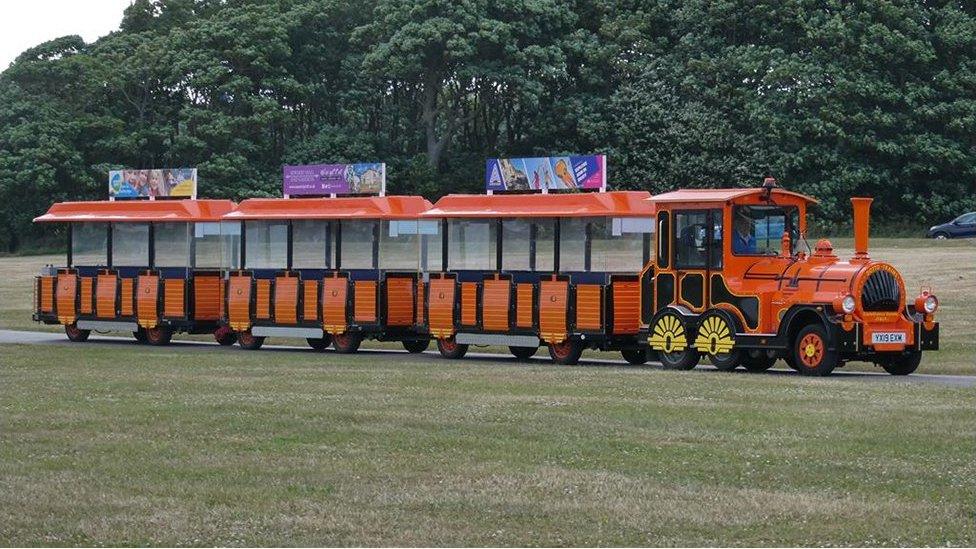 Bridlington land train