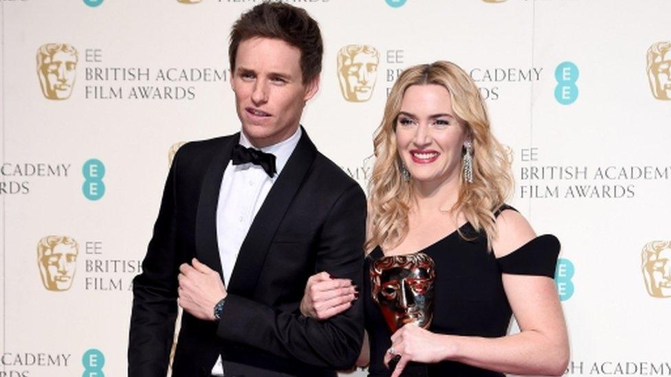 Eddie Redmayne and Kate Winslet