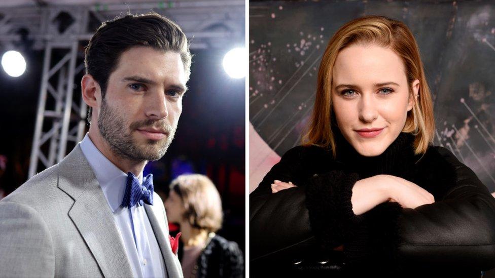 David Corenswet and Rachel Brosnahan