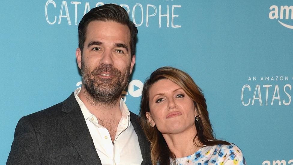 Rob Delaney and Sharon Horgan