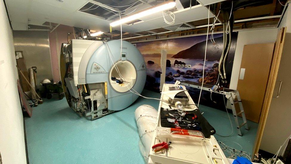 Old MRI scanner