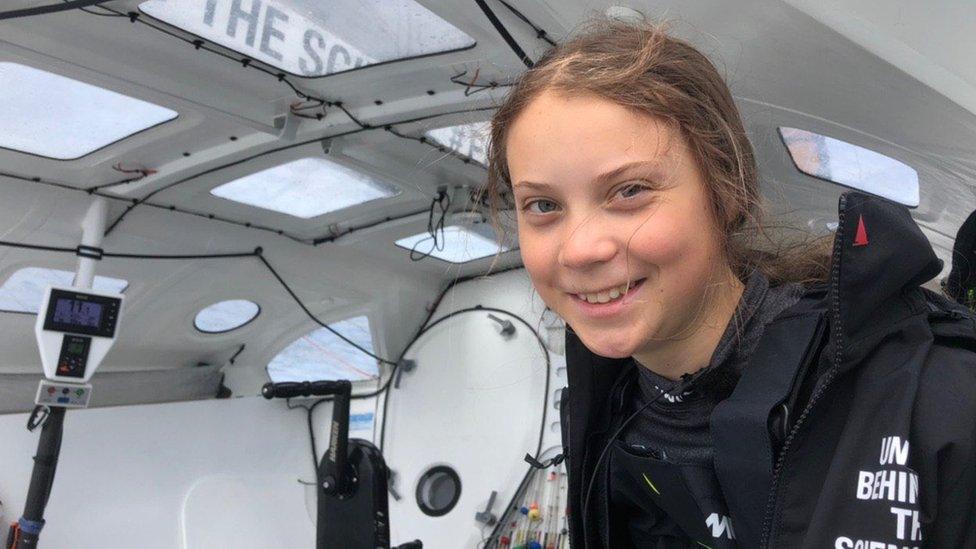 greta-thunberg-on-a-boat