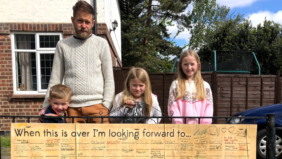 Family and hope wall