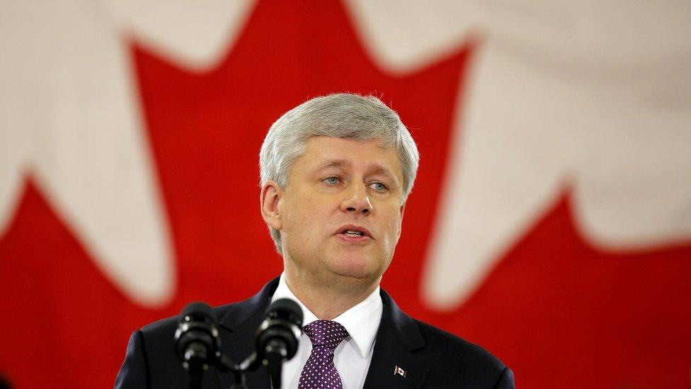 Canadian Prime Minister Stephen Harper