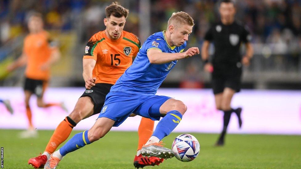 Oleksandr Zinchenko vs Republic of Ireland