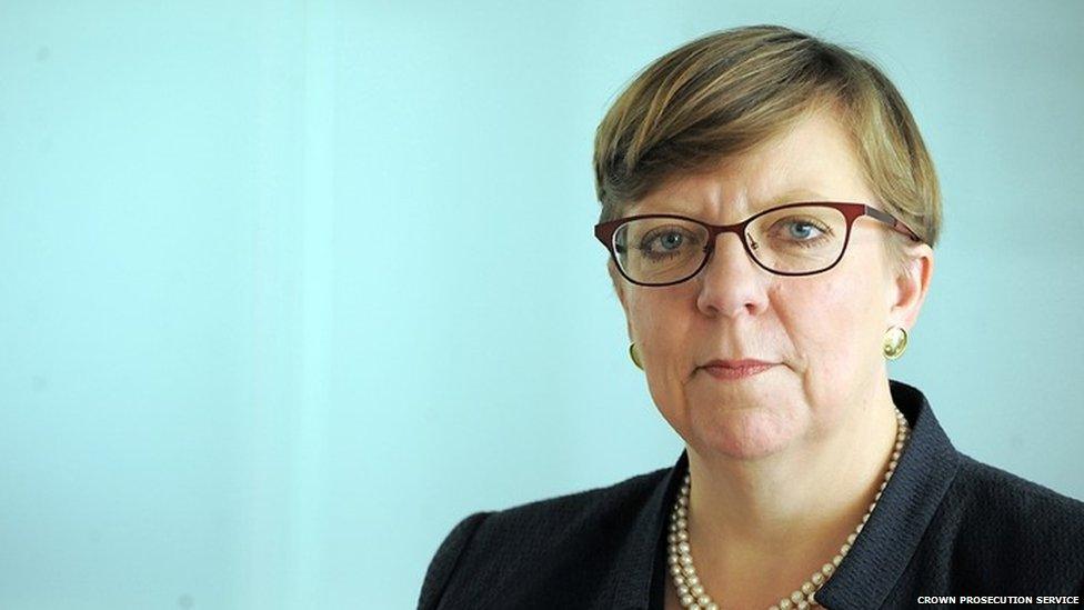 Alison Saunders, director of public prosecutions