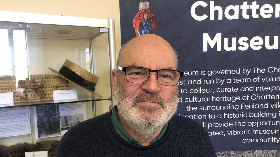 Andrew Spooner, collections manager at Chatteris Museum