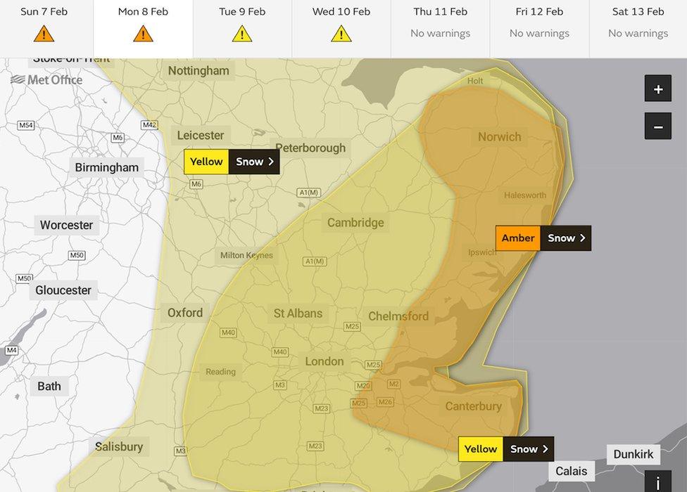 East of England