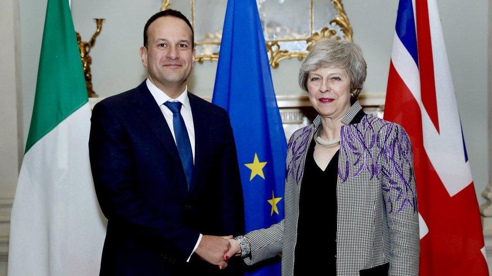 Leo Varadkar and Theresa May