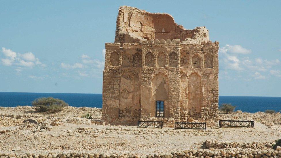 Bibi Maryam Mausoleum in Qalhat