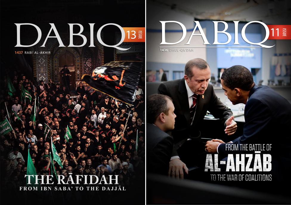 Copies of Dabiq