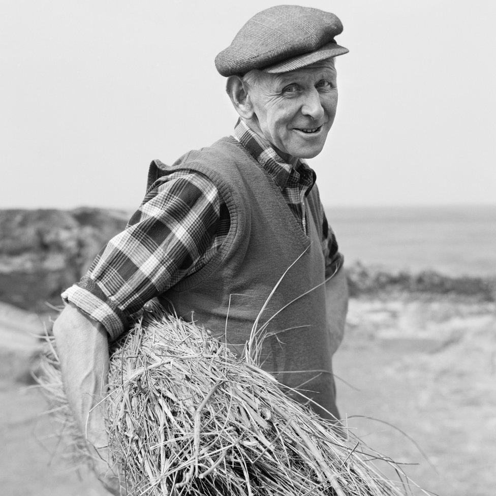 Isle of Man Farmer by Chris Killip