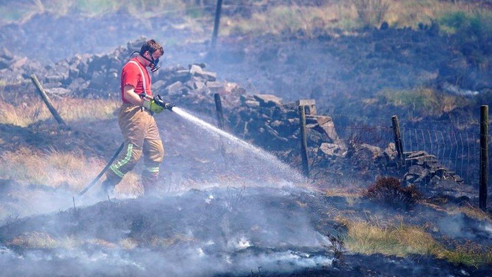 Winter Hill Fire