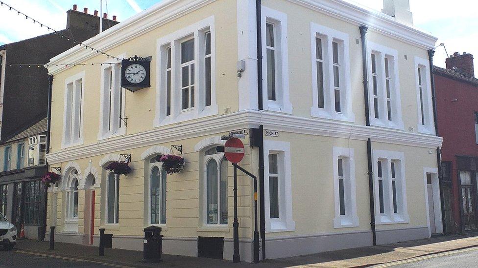 Maryport Town Hall following its refurbishment