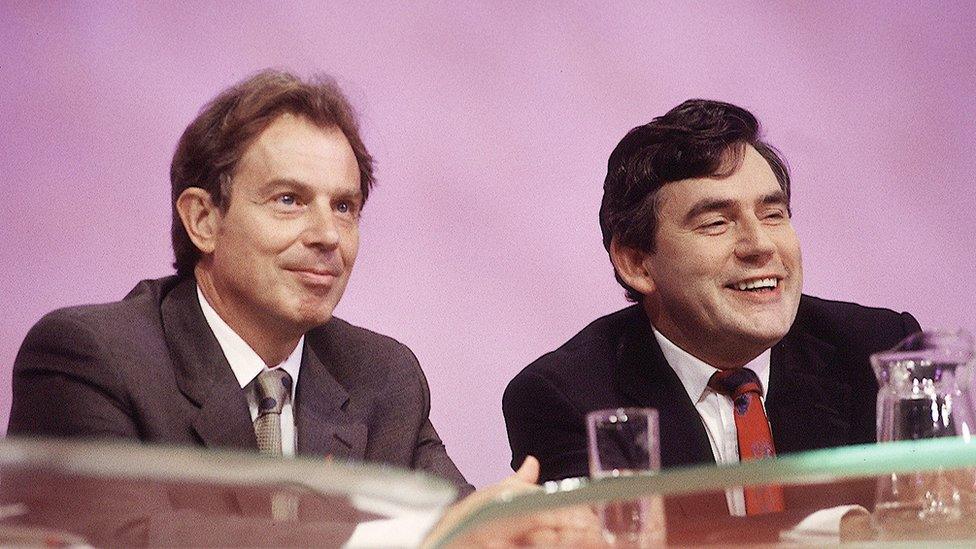 Tony Blair and Gordon Brown in 1997