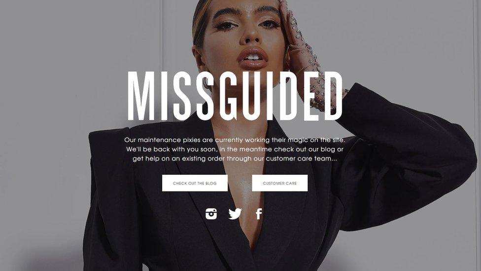 The Missguided website