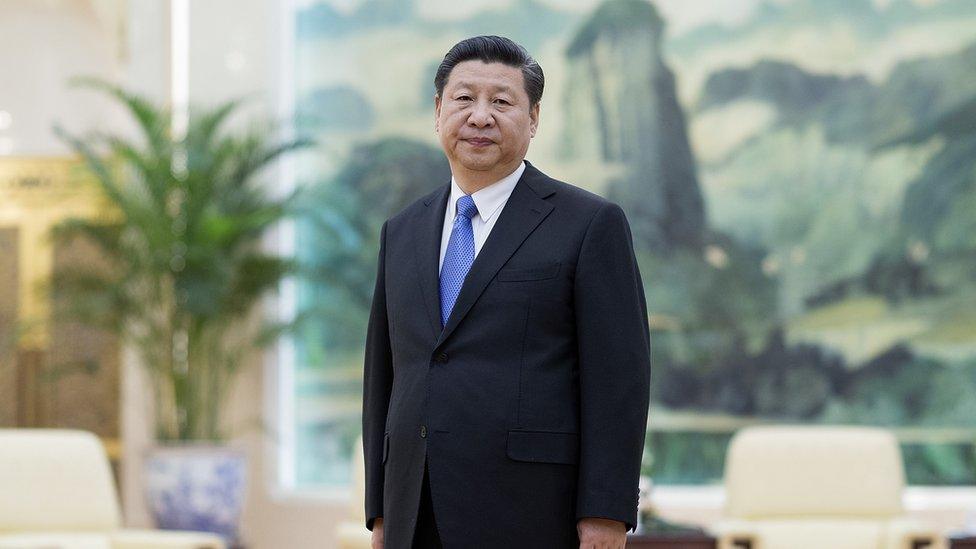 Chinese President Xi Jinping looks on before meets Russian Presidential Chief of Staff Sergei Ivanov at The Great Hall Of The People on March 25, 2016