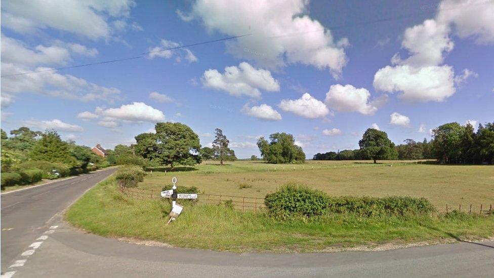 South Downs near the site of the proposed drilling