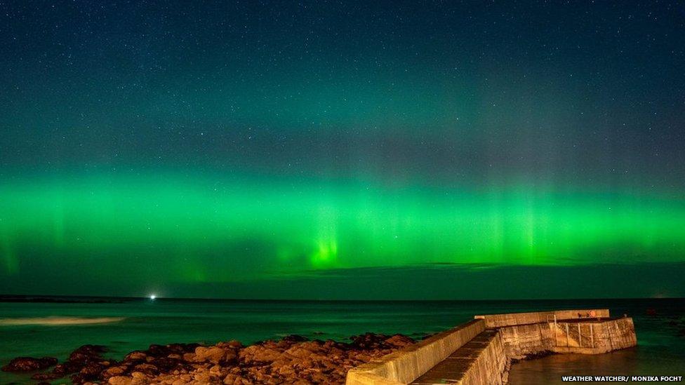 Northern Lights at Pennan