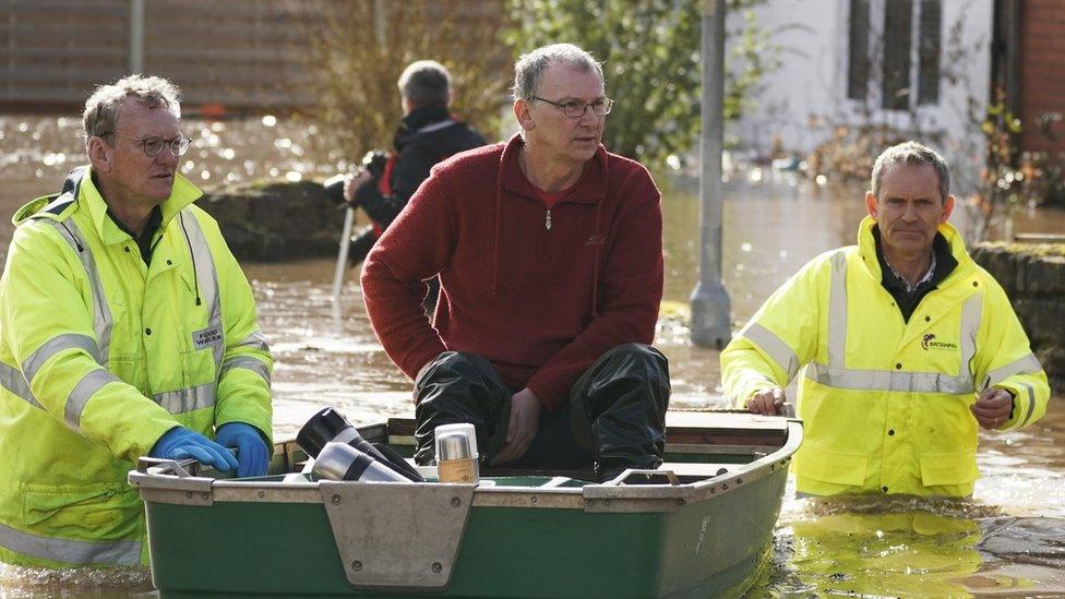 Man rescued in Hereford on 17 February 2020