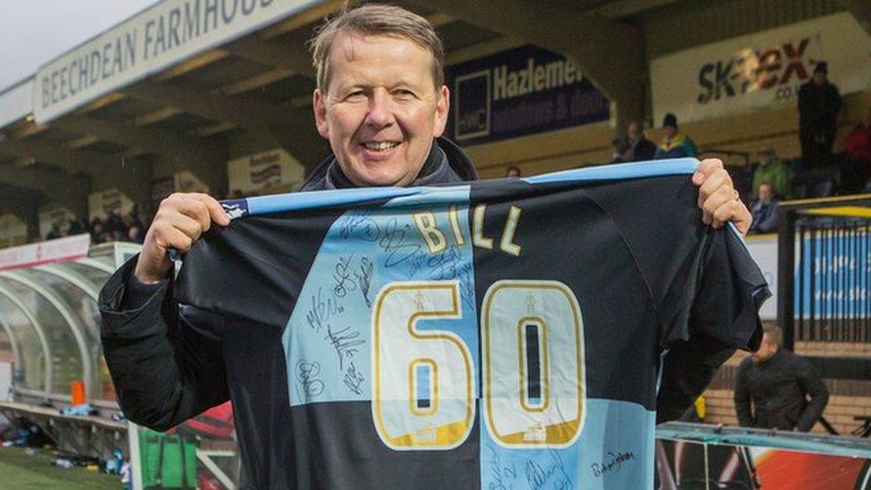 Bill Turnbull at Adams Park