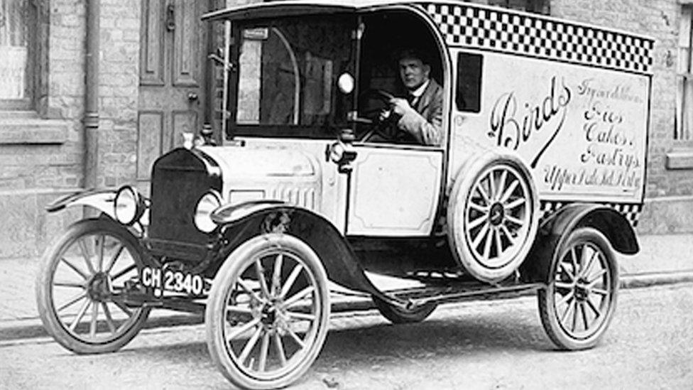 Birds van in 1920