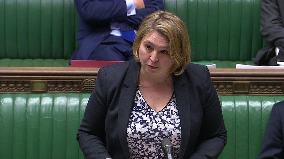 Karen Bradley speaking in the House of Commons