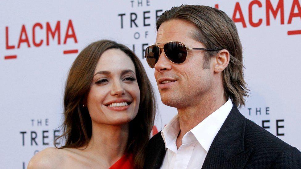 Angelina Jolie and Brad Pitt