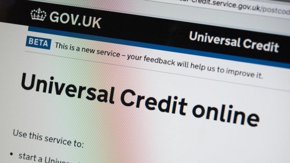 Universal Credit website