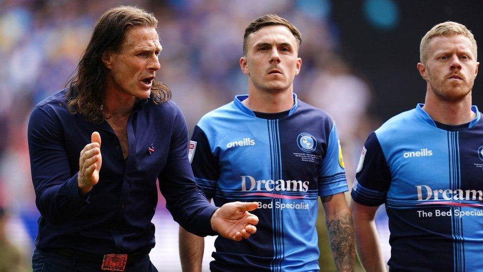 Gareth Ainsworth with Wycombe Wanderers