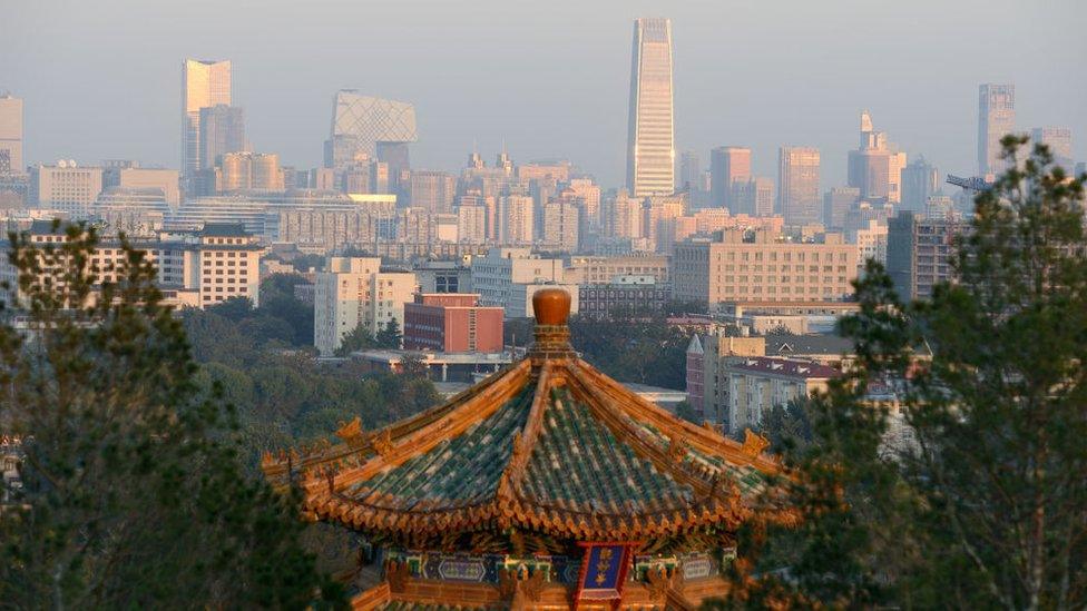 Beijing skyline