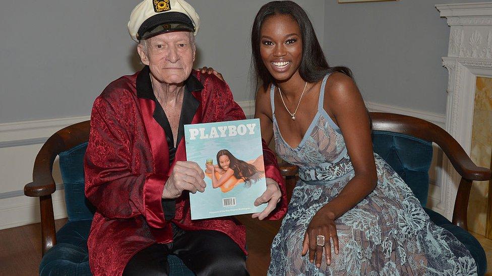 Playboy mansion bought by Hugh Hefner's neighbour - BBC News