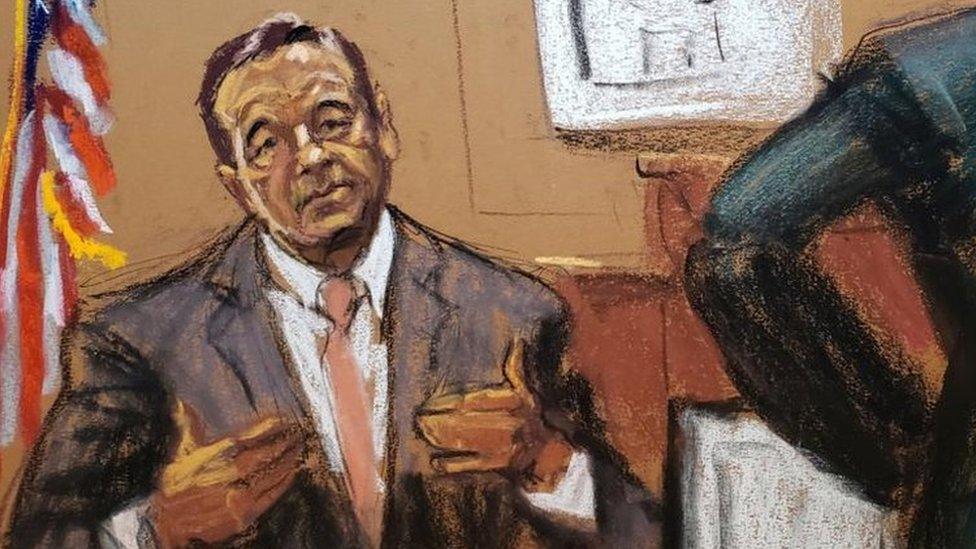 Spacey testified in court