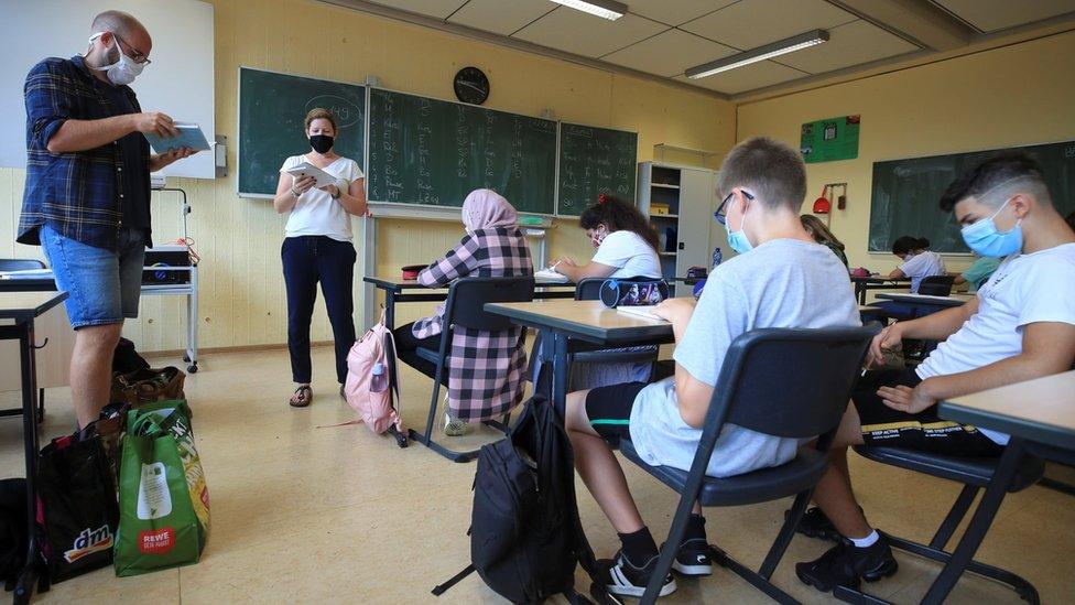 Germany school masks