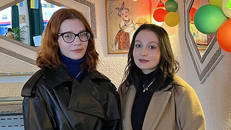 Bazhena Kukhot and Anastasiia Didyk