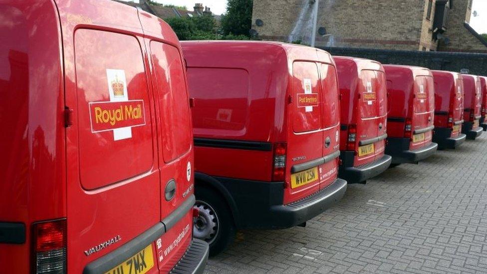 royal mail vans