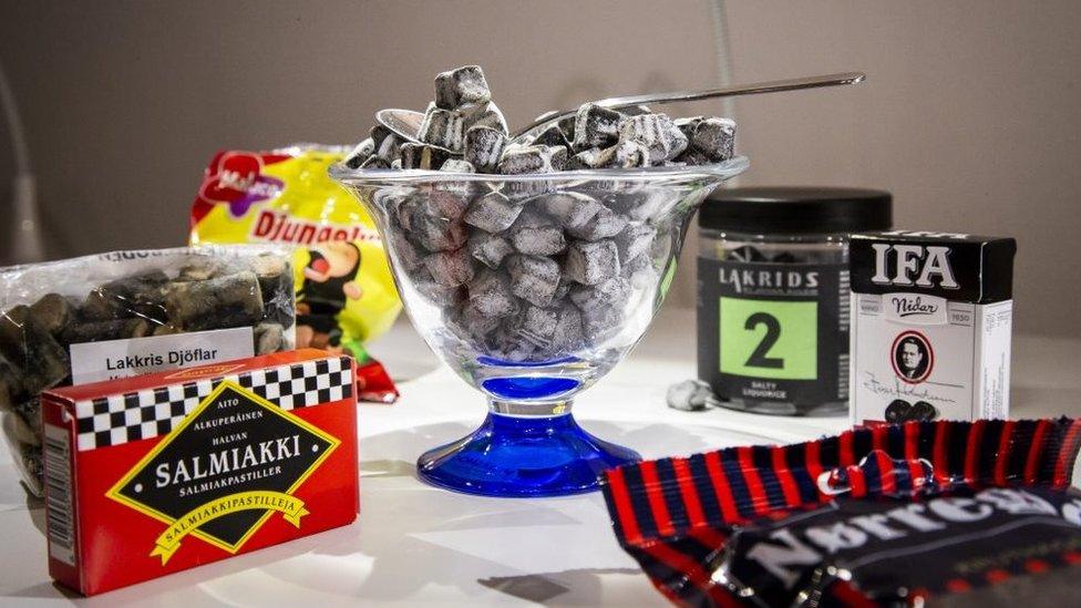 Swedish liquorice