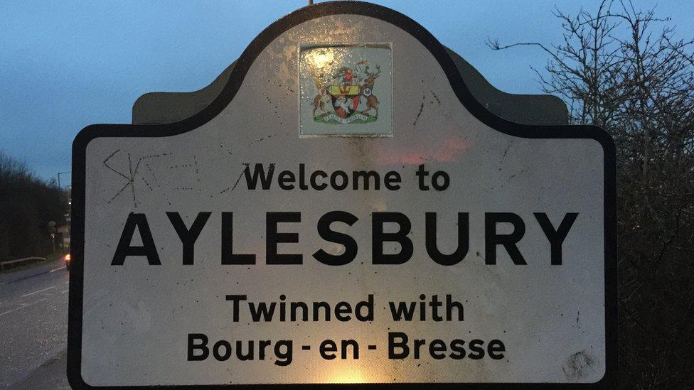 Aylesbury sign