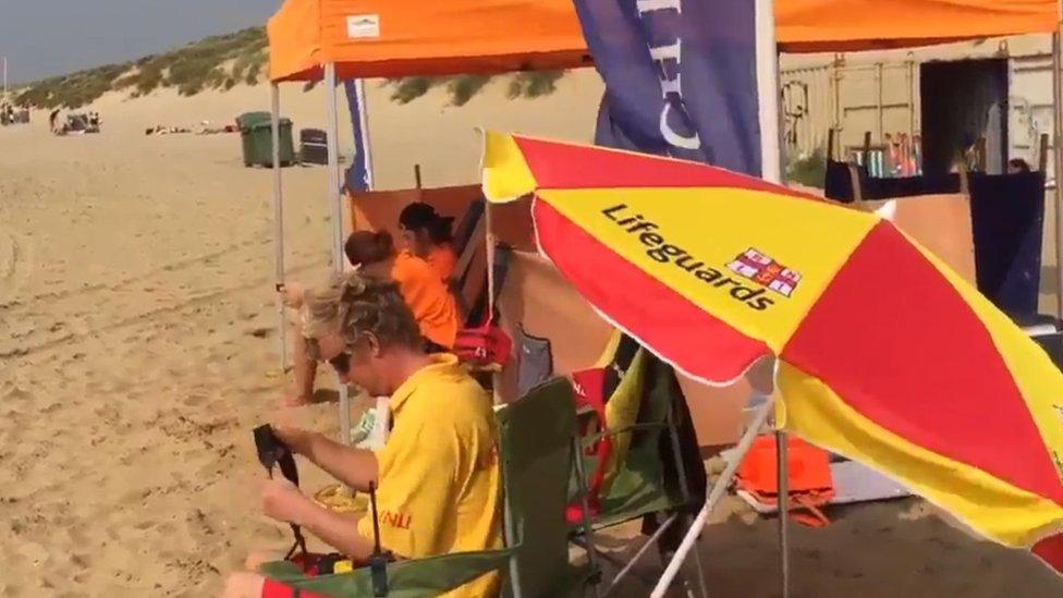 Lifeguards on Camber