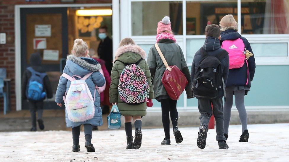 Pupils back in school